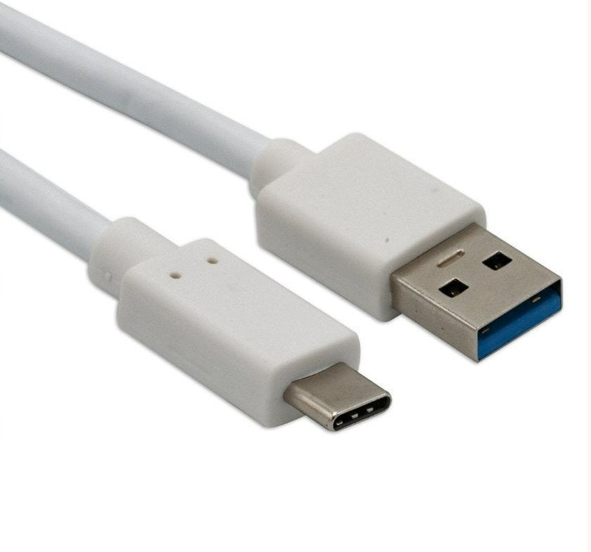 Cable De Carga / Datos Helos Usb Type-C A Usb 3.1, 1 M, Blanco