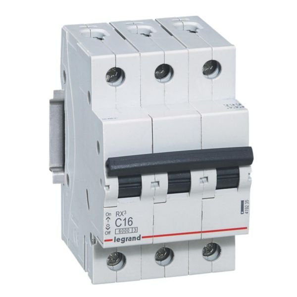 Legrand 419235 Rx3 Ls-Schalter C 16a 3-Polig 6ka 400vac 3te