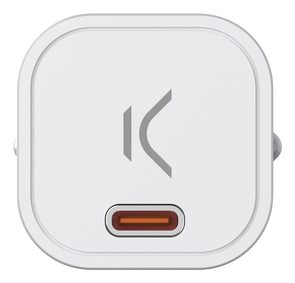 Cargador De Pared Ksix Gan Usb-C Mini 30w Blanco