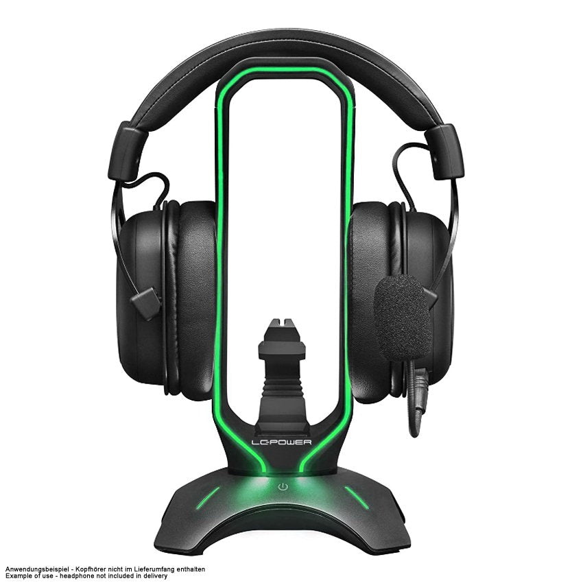 EAN 4260070127588 - LC-Power LC-HUB-HEAD-BUNGEE auricular / audífono accesorio Soporte para auriculares imagen 5