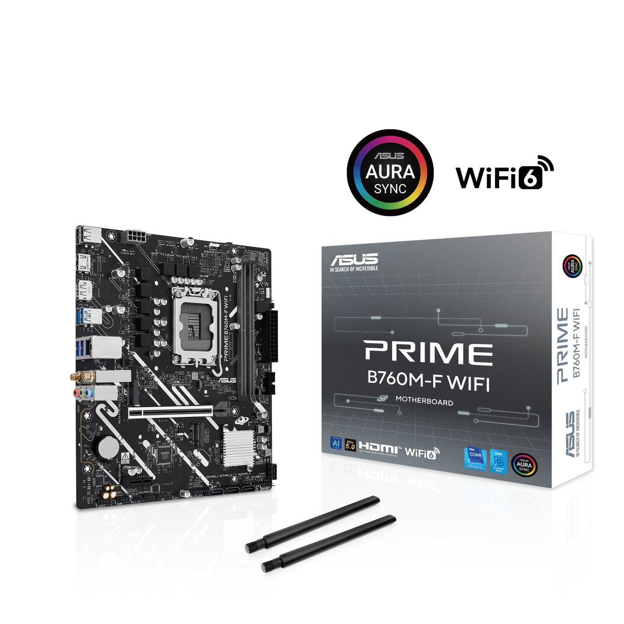EAN 4711636182232 - ASUS PRIME B760M-F WIFI Intel B760 LGA 1700 micro ATX imagen 3