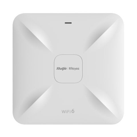 Reyee Ax3200 Wi-Fi 6 Multi-Gigabit Ceiling Mount Indoor Ap 1 2.5gbps Rj45 Port, 1 Gigabit Rj45 Port