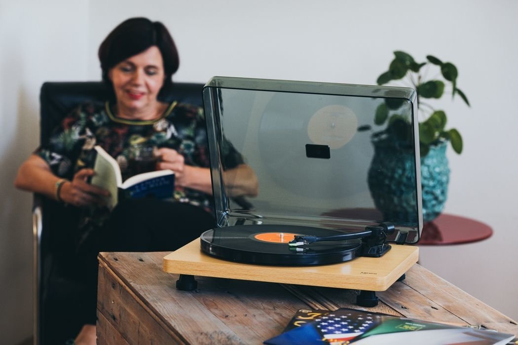 Lenco L-30 Wood Tocadisco Tocadiscos De Tracción Por Correa