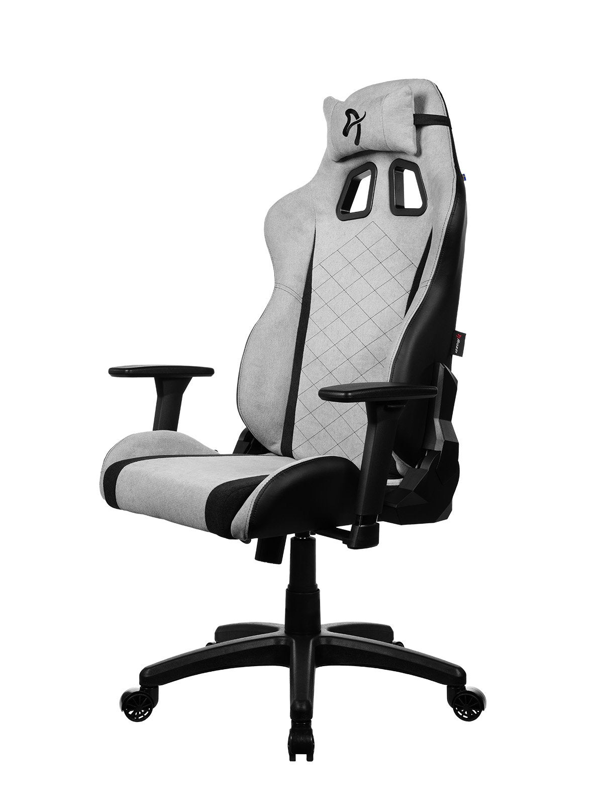 Silla Gaming Arozzi Avanti Softfabric - Gris Claro