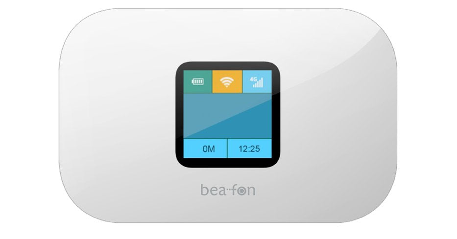 Beafon Mr1-W Router Inalámbrico Banda Única (2,4 Ghz) 4g Blanco