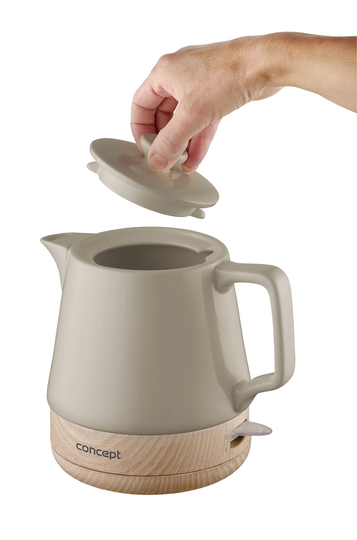 Tetera Concept Rk0061 Eléctrica 1 L 1200 W Marrón, Madera