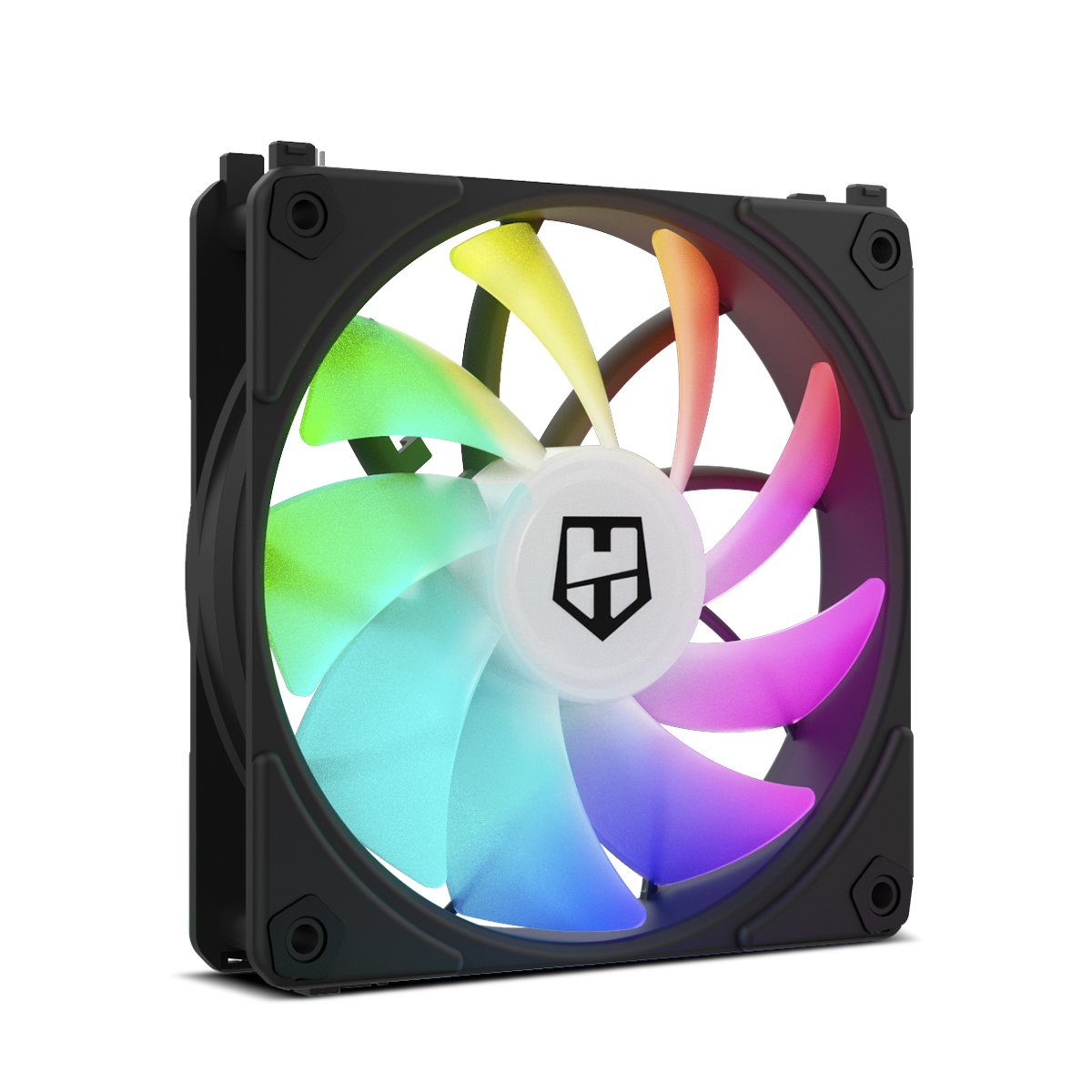 Nox Ventilador Hummer Easylink Argb Negro Único