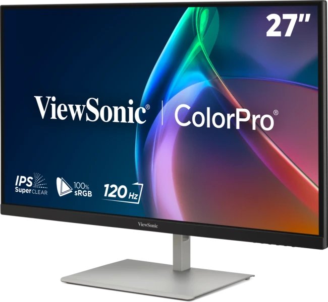 Monitor Pantone 27" 120hz 2k Qhd Validado 100 Srgb Y Calibrado De F Brica Con Usb-C De 90w. Blanco