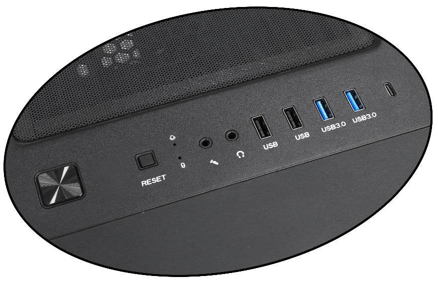 Caja Pc Nanoxia Deep Silence 8 Pro Usb 3.1 - Matx / Atx