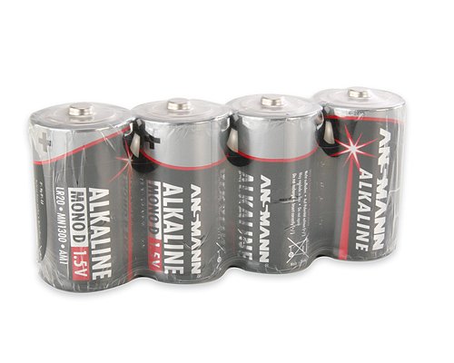 Ansmann Alkaline Mono D Lr 20 Red-Line 1x4 5015581