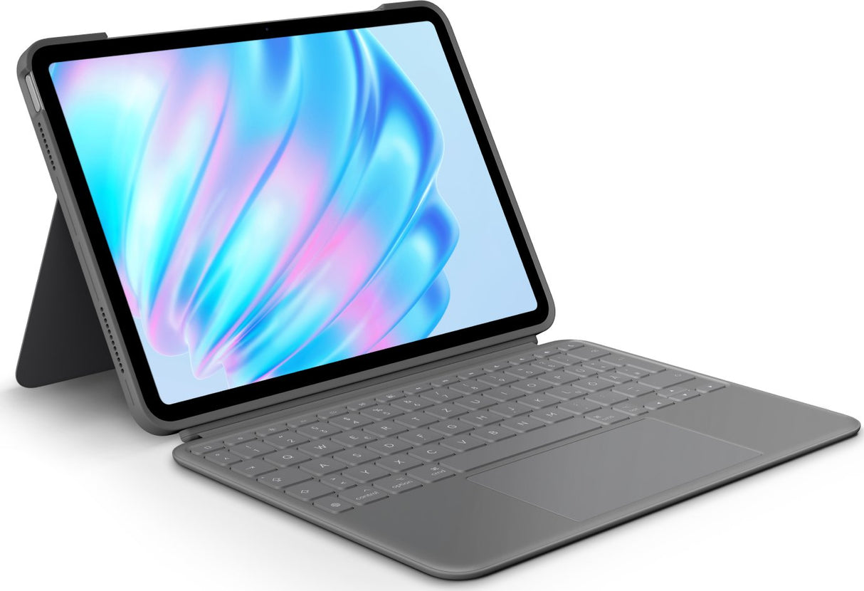 Logitech Combo Touch Ipad Air 11'' (2024) Grau Qwertz