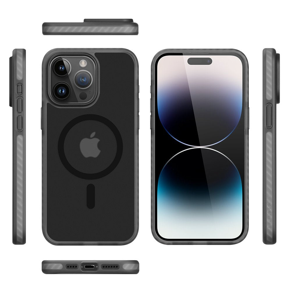 Funda Nevox Styleshell Invisio, Para Iphone 16 Pro Max 4250686414011 Negra,