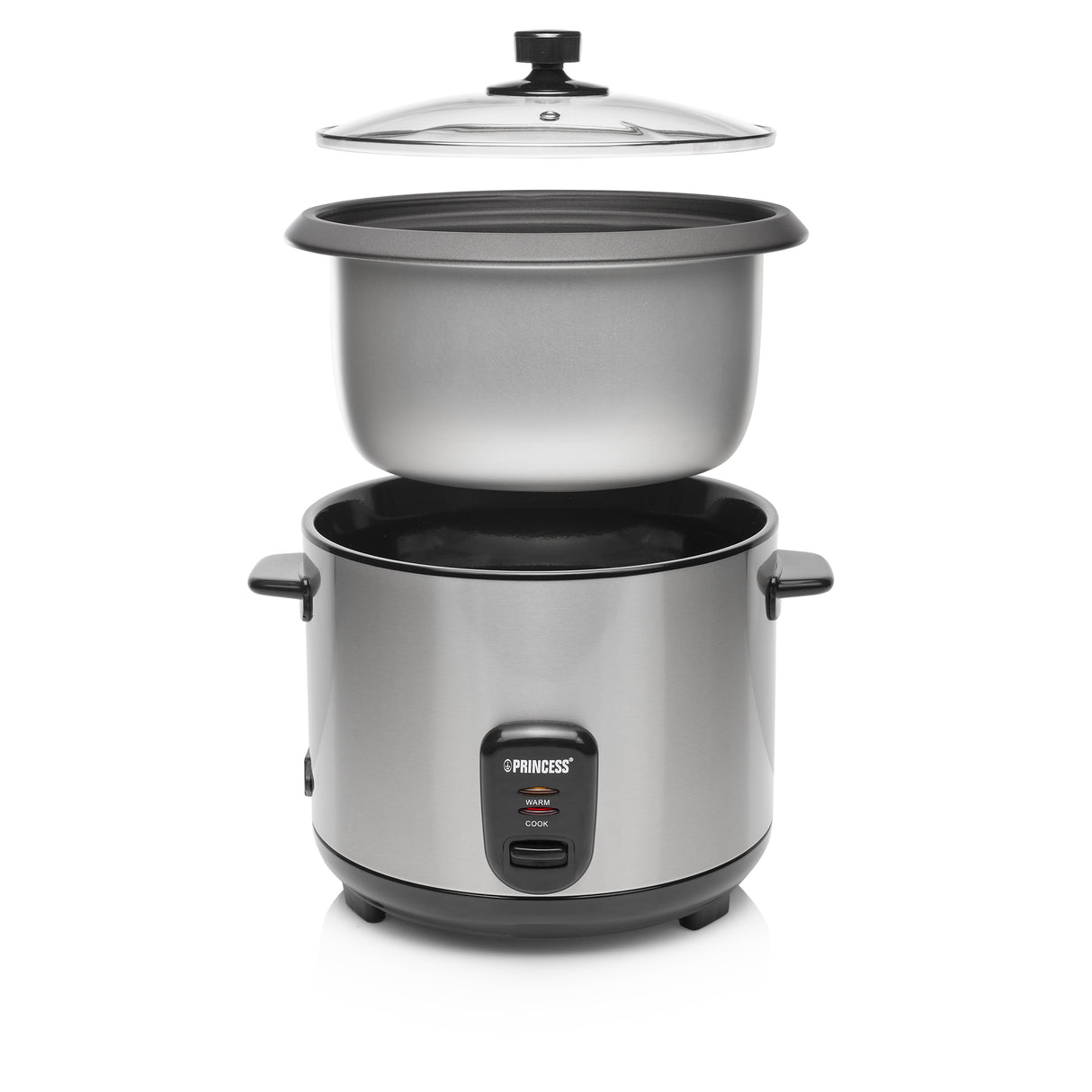 EAN 8712836320192 - Princess 271950 arrocera 1,8 L 700 W Negro, Acero inoxidable imagen 6