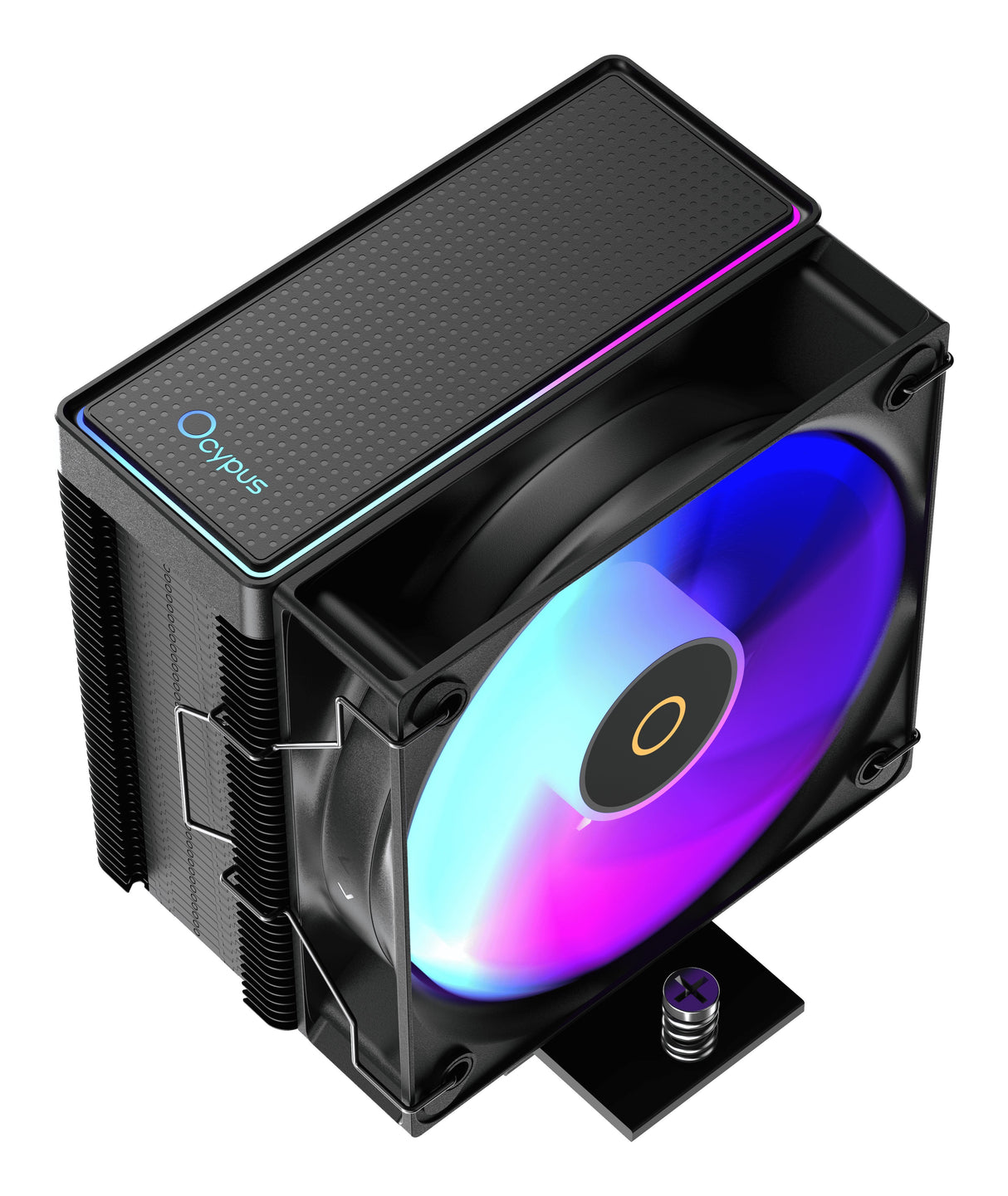 Ocypus Gamma A40 Argb (Negro, 100 Mm) Gamma-A40-Bk1aawn00x-Gl