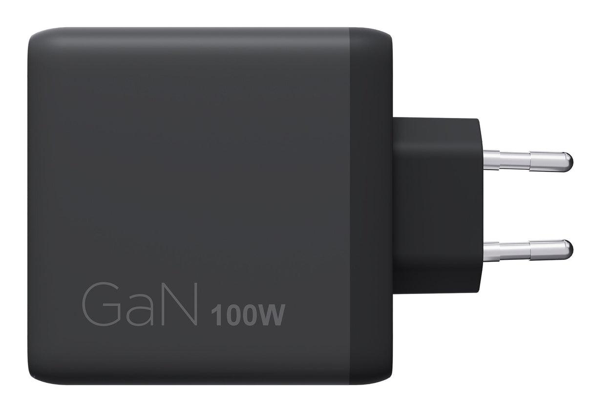 N Lenovo Multi-Port Usb-C 100w Gan-Cargador Netzteil Schwarz Inkl. Usb-C Cable (1,8m)