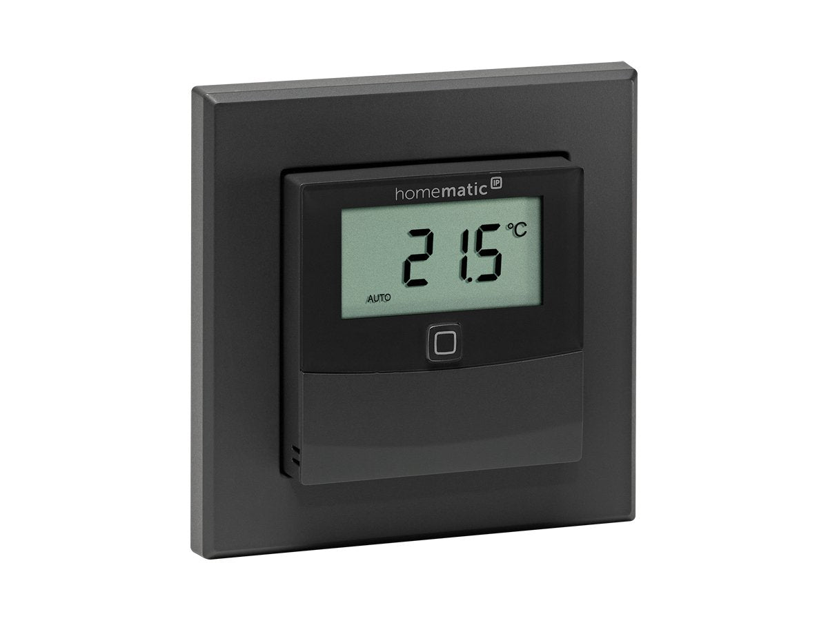Sensor De Temperatura Y Humedad Homematic Ip Con Display Hmip-Sthd-A Antracita 160551a0