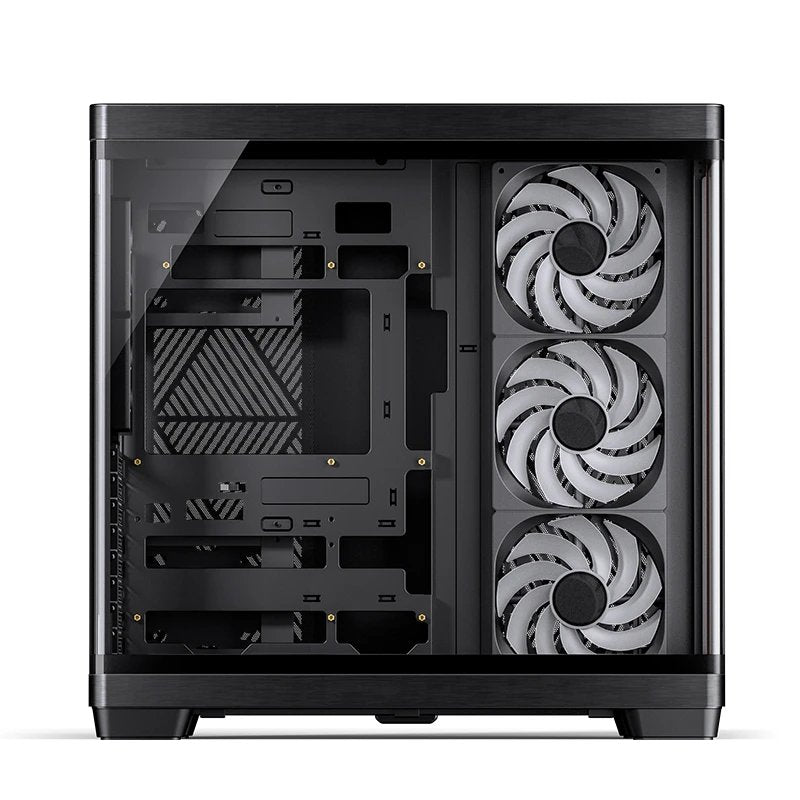 Caja Atx Jonsbo Tk-4 Wood Cristal Templado Negro