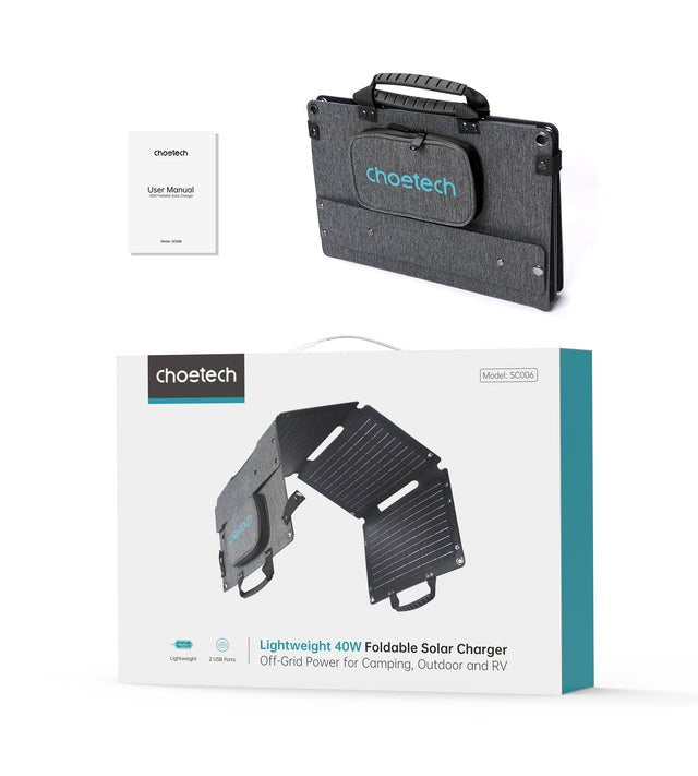 EAN 6971824979411 - Choetech SC006 placa solar 40 W imagen 2
