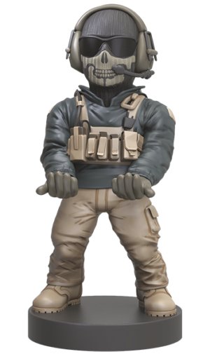 Cable Guy Soporte Sujeción Figura Lt. Simon "Ghost" - Call Of Duty 21 Cm