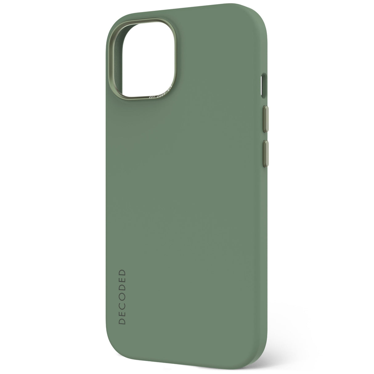 Decoded Antimicrobial Silicone Backcover Ip 15 Plus Sage Leaf
