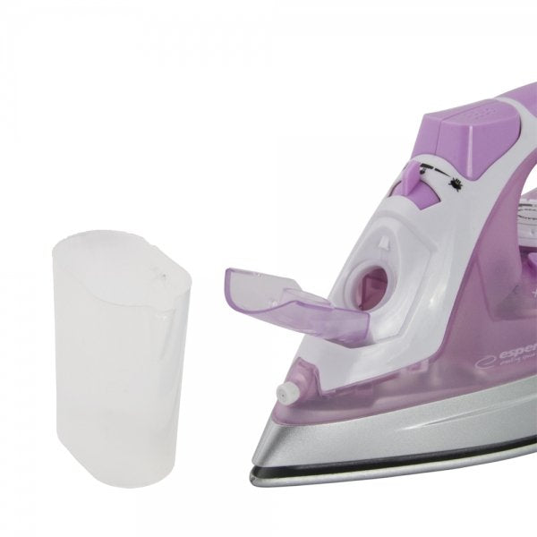 EAN 5901299949733 - Esperanza EHI004 plancha Plancha vapor-seco Suela de cerámica 2400 W Púrpura, Blanco imagen 5