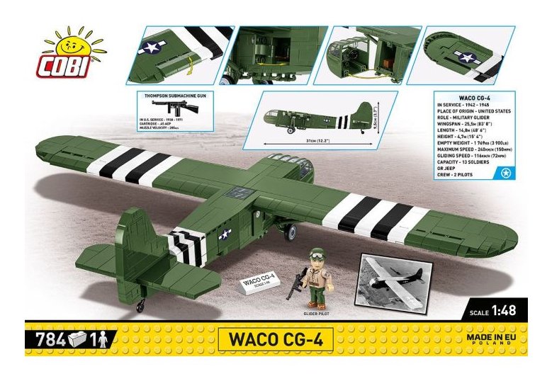 EAN 5902251057558 - COBI Waco CG-4 imagen 9