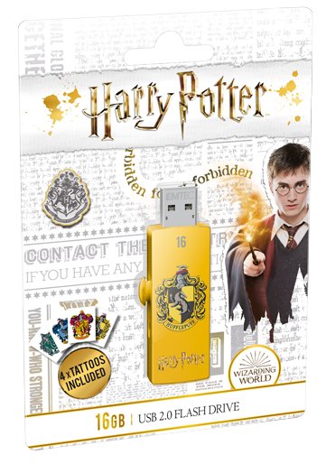 Emtec Usb-Mick 16 Gb M730 Usb 2.0 Harry Potter Hufflepuff