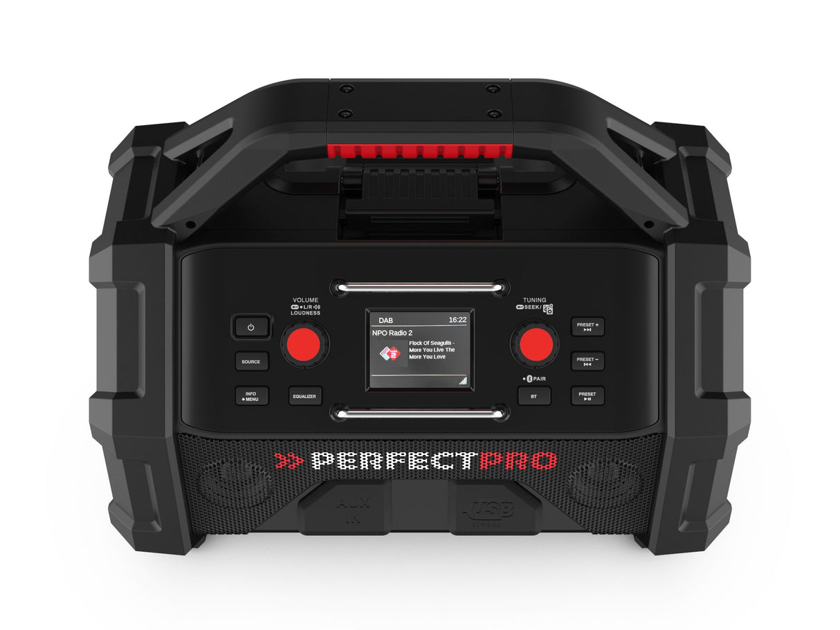 EAN 8719689465629 - Perfectpro ROCKTAGON Lugar de trabajo Digital Negro, Rojo imagen 16