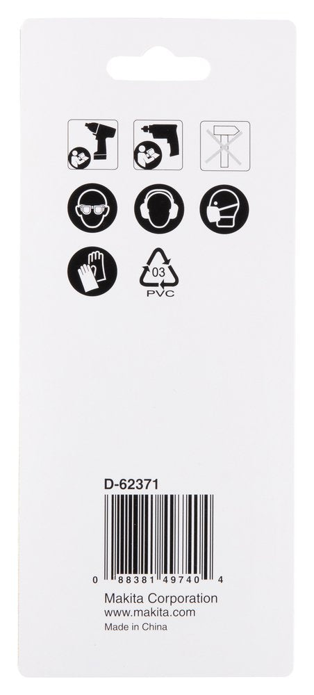 Makita Juego De Brocas Para Madera 1/4" D-62371 D-62371 7 Piezas, 2-8 Mm