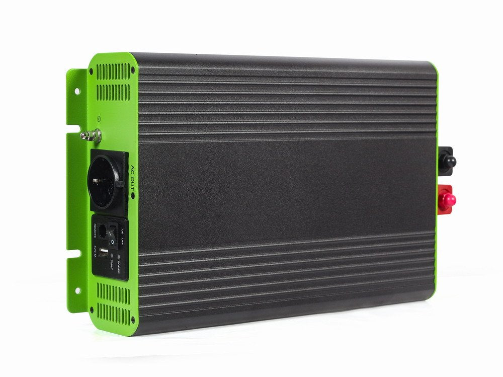 EAN 8716309124072 - EnerGenie EG-PWC-PS2000-01 adaptador e inversor de corriente Auto 2000 W Negro, Verde imagen 2