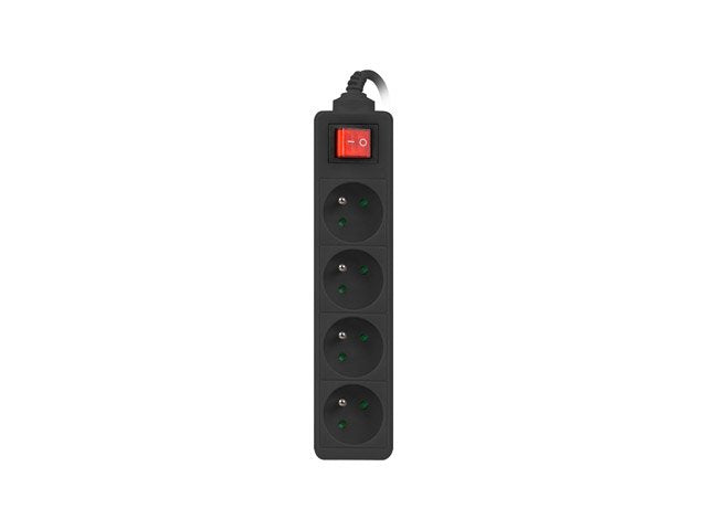 EAN 5901969415469 - Lanberg PS1-04E-0150-BK base múltiple 1,5 m 4 salidas AC Interior Negro imagen 1