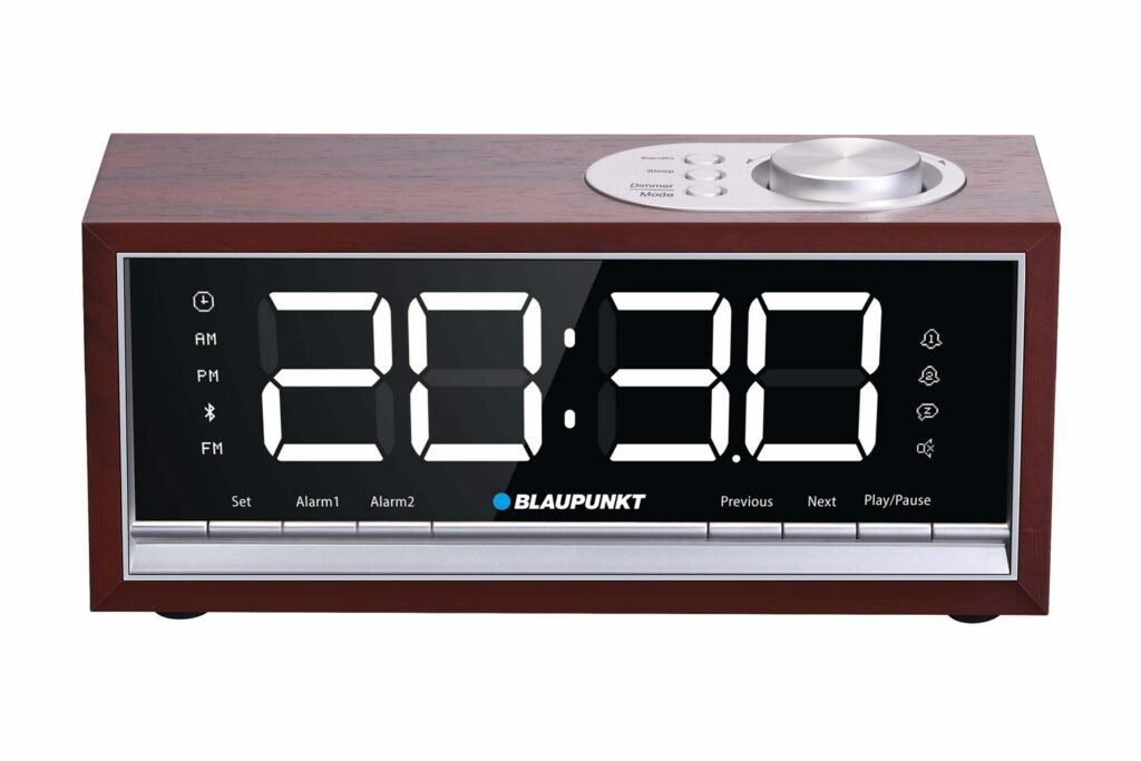 EAN 5901750505072 - Blaupunkt CR60BT radio Portátil Analógico y digital Negro, Madera imagen 1