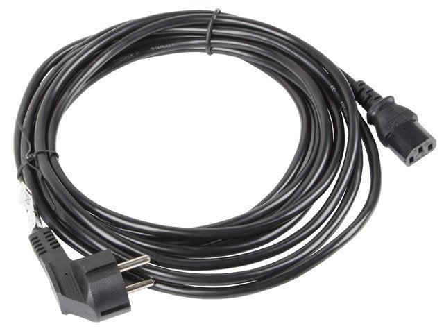 Lanberg Cable De Alimentacion Ca-C13c-11cc-0100-Bk Conectores Schuko / Iec320 C13 10 Metros