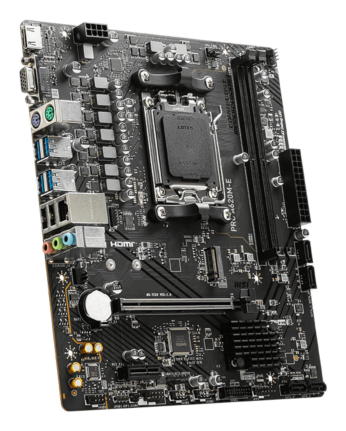 EAN 4711377093804 - MSI PRO A620M-E placa base AMD A620 Zócalo AM5 micro ATX imagen 4