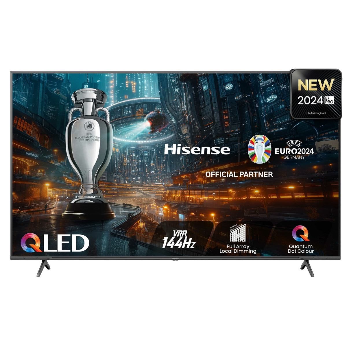 Hisense 85e77nq Pro, Televisor Qled De 215 Cm 85", Negro, Ultrahd/4k, Triple Sintonizador, Pvr, Panel De 120 Hz 85e77nq Pro