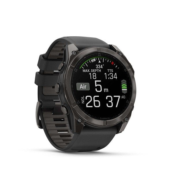 EAN 0753759338206 - Garmin Fenix 8 3,56 cm (1.4") AMOLED 51 mm Digital 454 x 454 Pixeles Pantalla táctil Titanio Wifi GPS (sa imagen 4