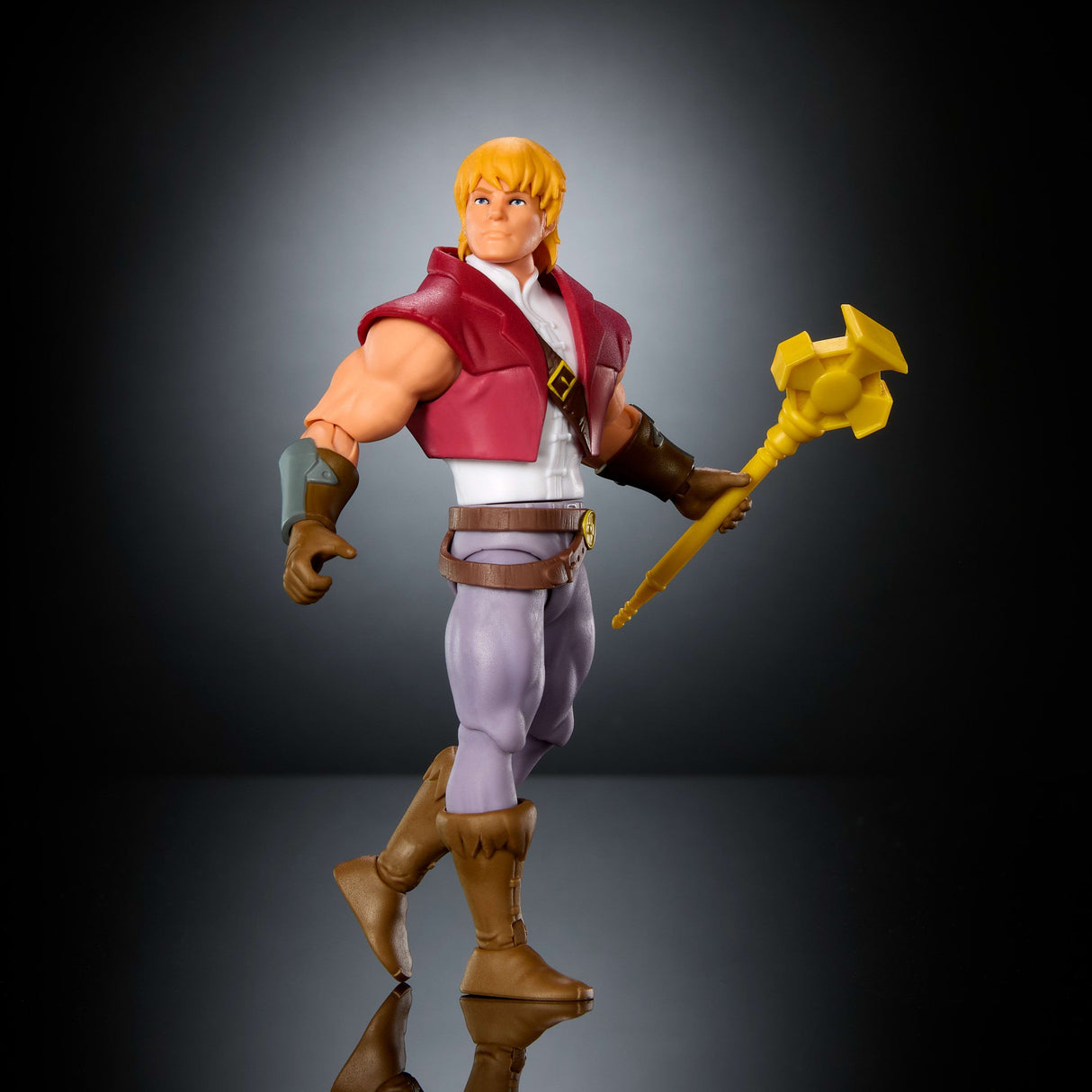 Figura Prince Adam Cartoon Collection Origins Master Of The Universe 14cm