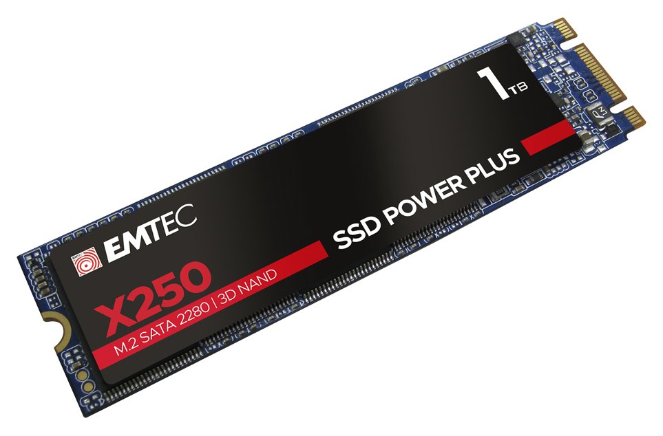 Disco Ssd Emtec 1tb X250 M.2 Gb Serial Ata Iii 3d Nand