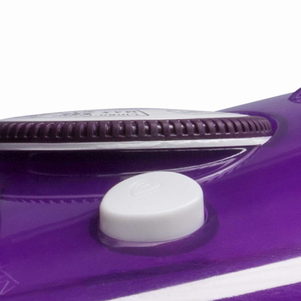 Haeger Pro Glider 2600 Plancha Vapor-Seco Suela De Cerámica 2600 W Violeta, Blanco