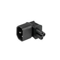 Kabelmeister Adaptador De Corriente Conector Iec-St An C5 O U Angulado.