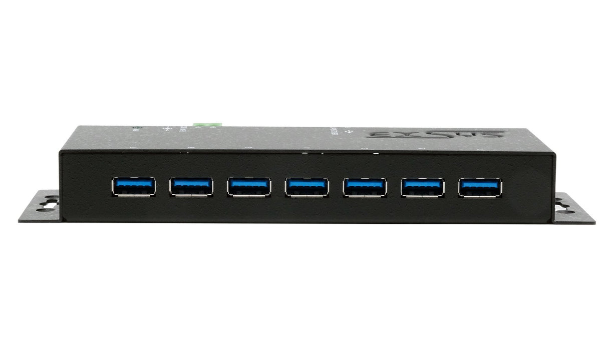 EAN 4718359118821 - EXSYS EX-1188HMS-3 hub de interfaz USB 3.2 Gen 1 (3.1 Gen 1) Type-B 5000 Mbit/s Negro imagen 3