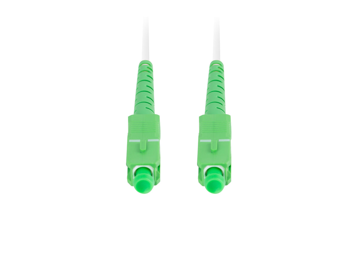 EAN 5901969430837 - Lanberg FO-SASA-SS21-0050-WH Cable de fibra óptica e InfiniBand 5 m SC Verde, Blanco imagen 3