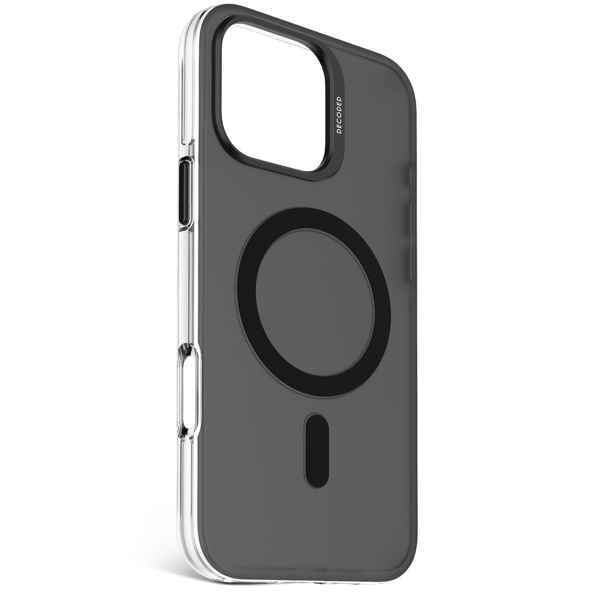 Decoded Recycled Plastic Backc. Iphone 16 Pro Max Transp. Black