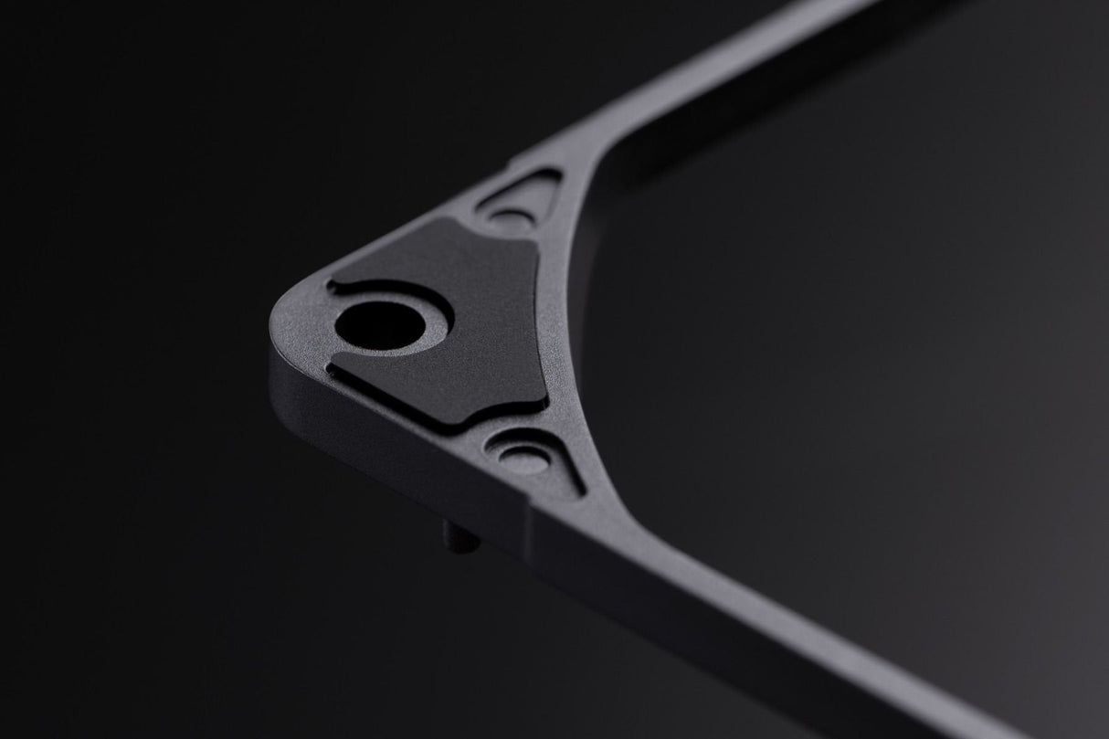 Noctua Na-Is1-12 Sx2 Chromax.Negro, Soporte (Negro, 2 Piezas) Na-Is1-12 Chromax.Bl