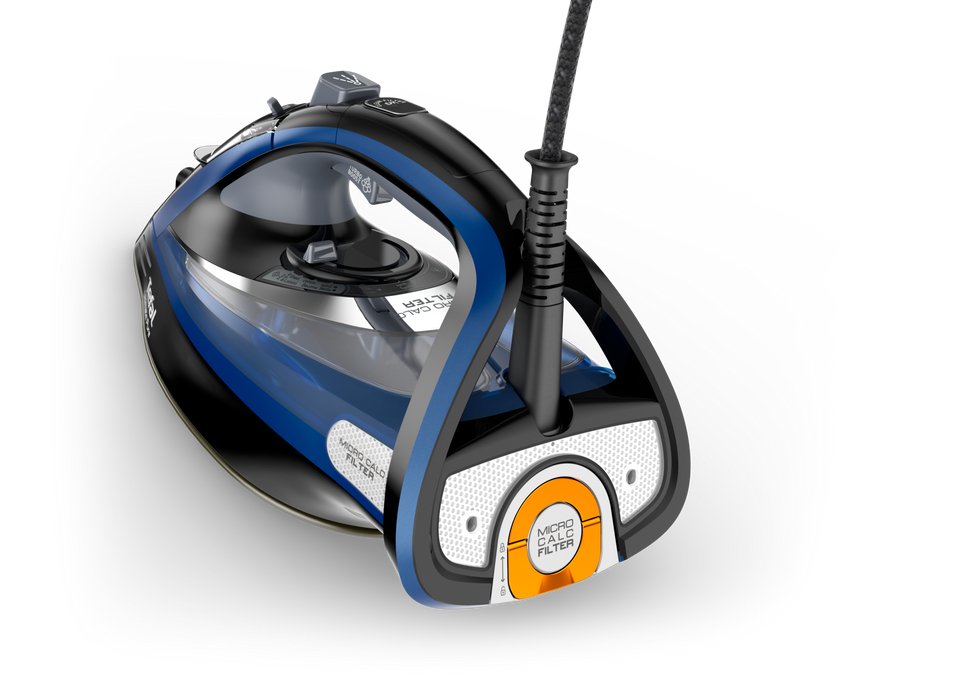 EAN 3121040071526 - Tefal FV9848E0 plancha Plancha vapor-seco 3200 W Negro, Azul, Metálico imagen 2