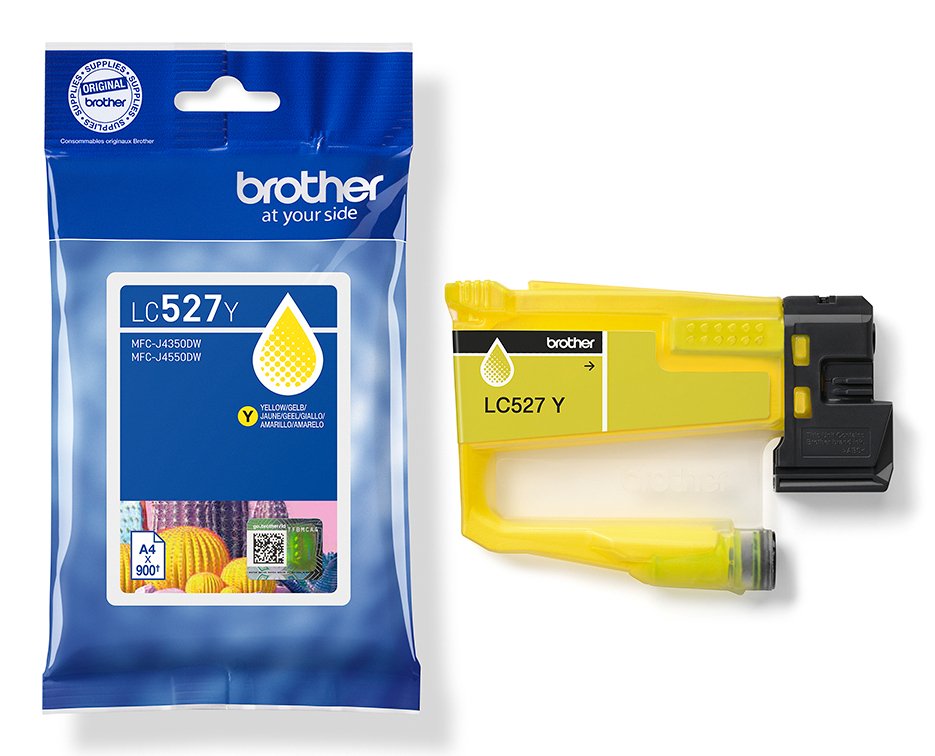 EAN 4977766839587 - Brother LC527Y cartucho de tinta 1 pieza(s) Original Amarillo imagen 3