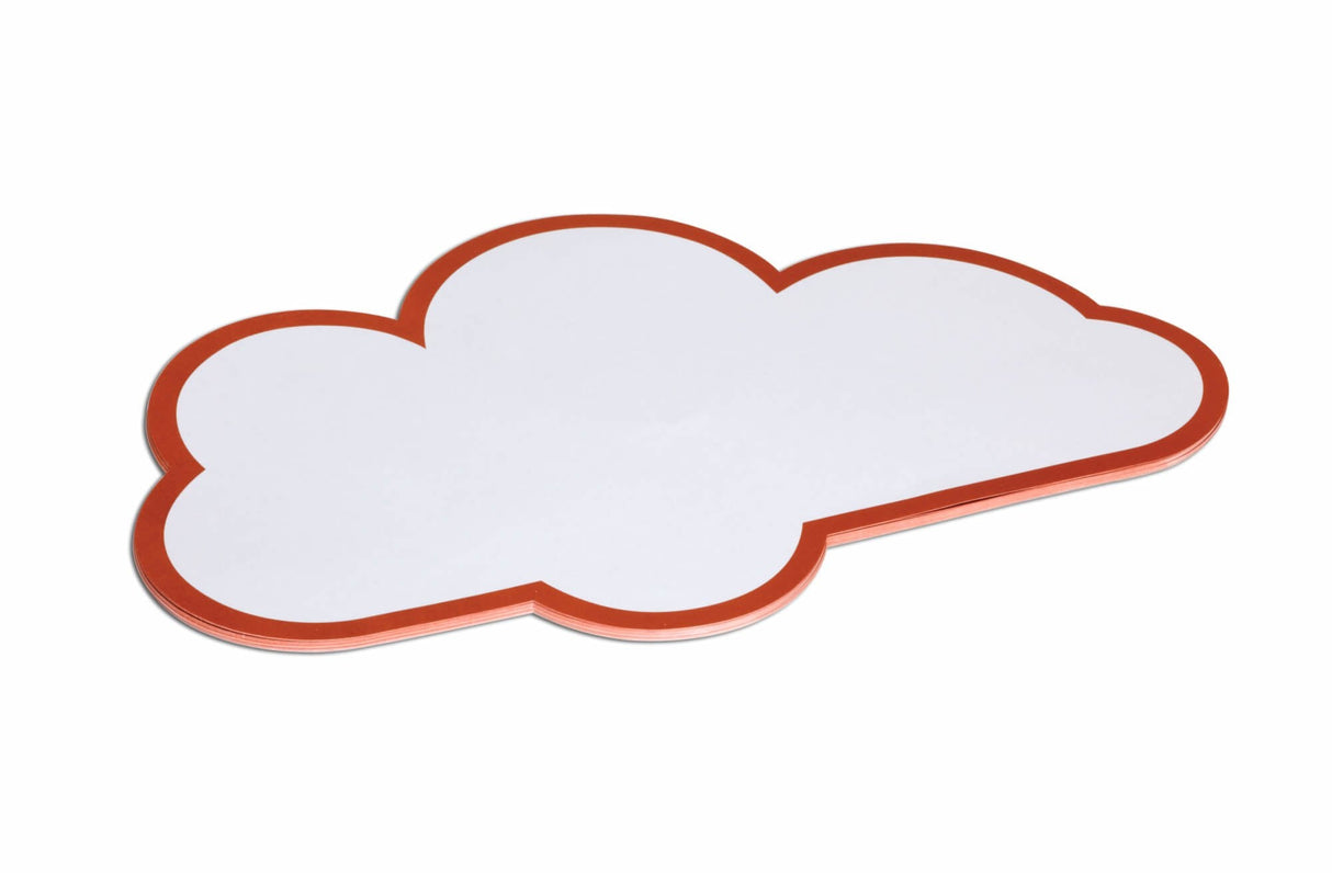 Maul Moderationskarten Wolke, 27 X 43 Cm, 20 M. Pack Blanco