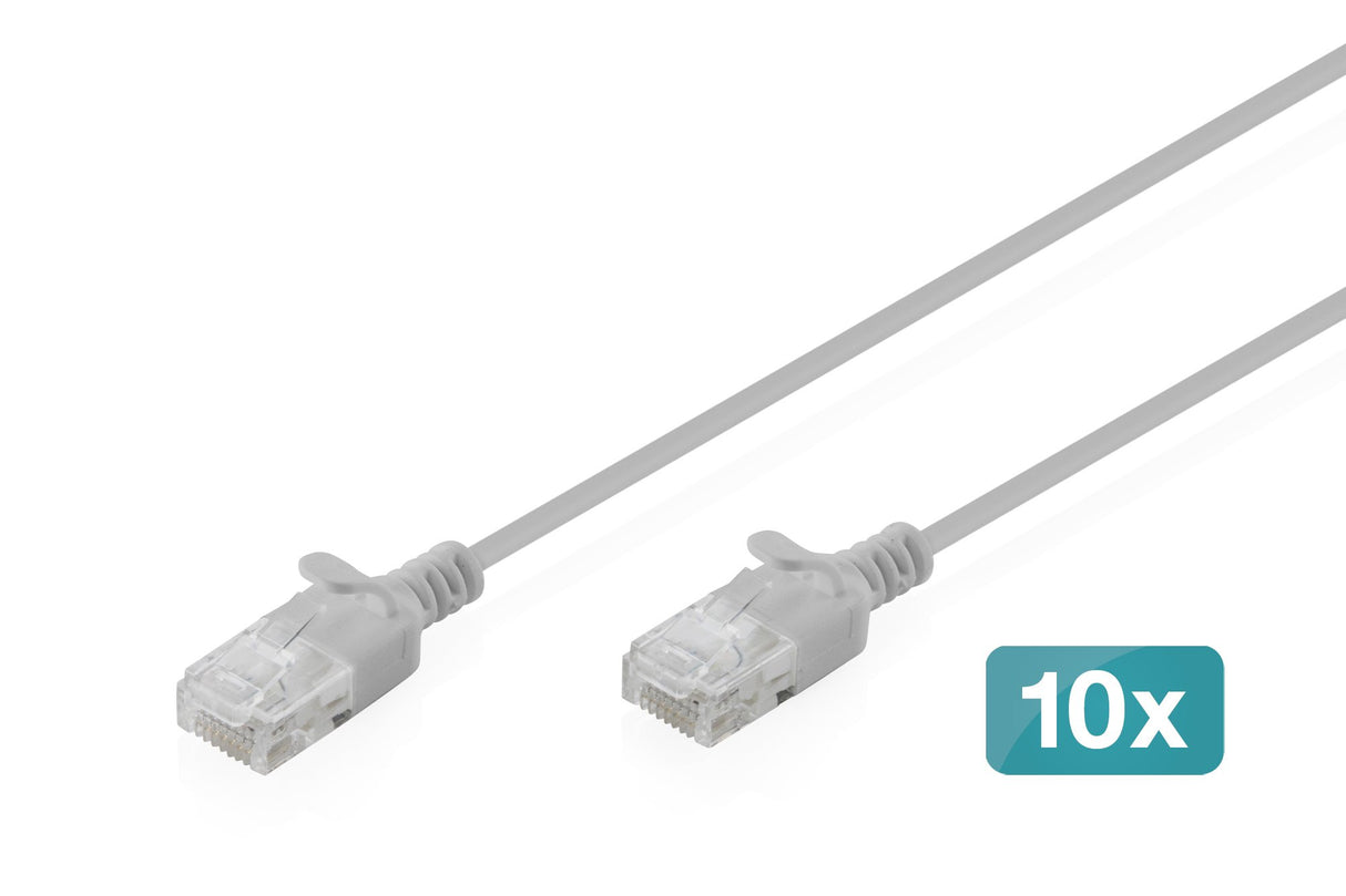 EAN 4016032507642 - Digitus DK-1618-020S-10 cable de red Cat6 U/UTP (UTP) imagen 1