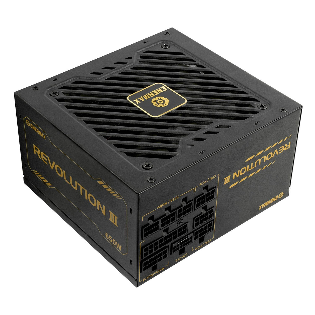 Enermax Power Supply 650w Revolution3 80+ Gold Negro Fullmod