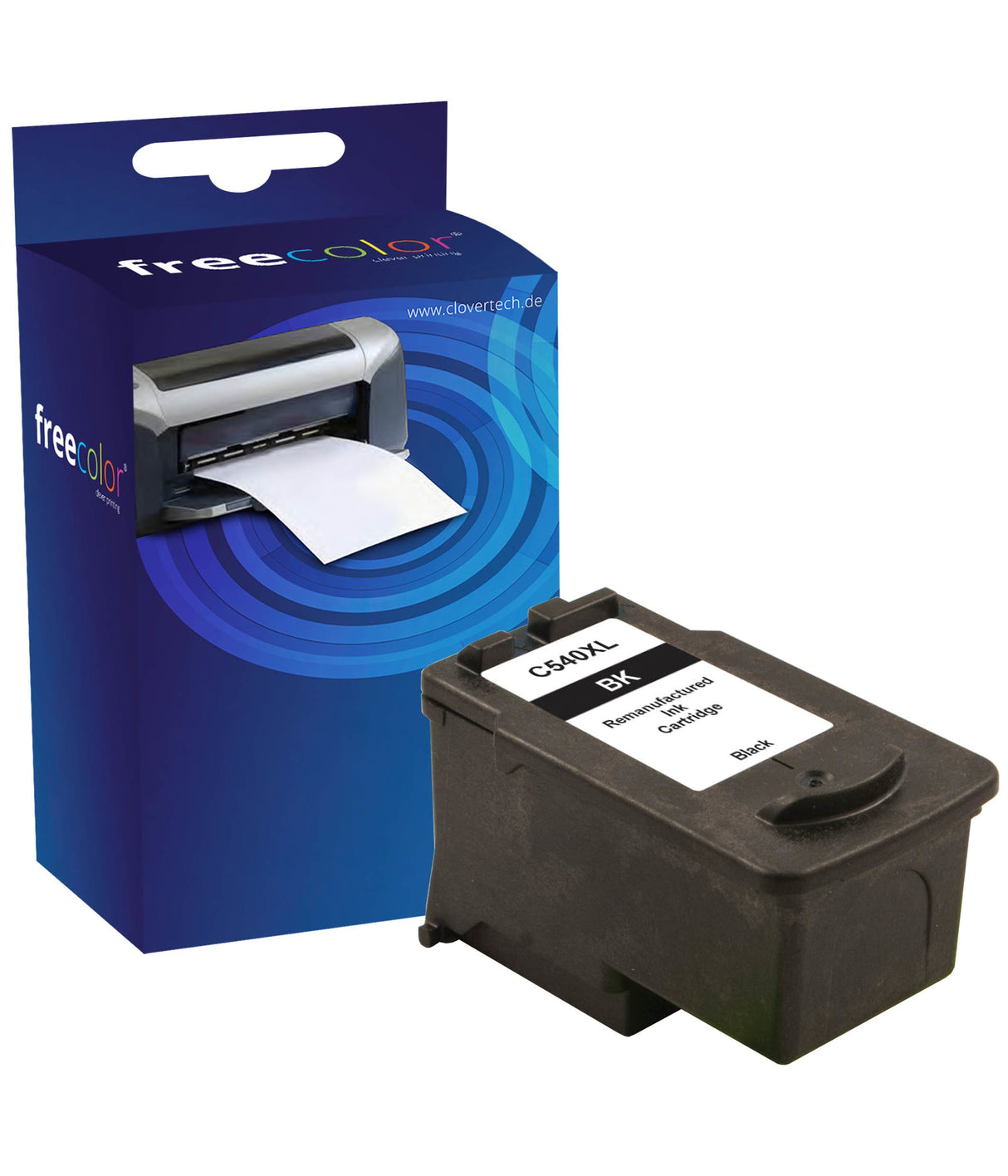 EAN 7612735008065 - Freecolor CAPG540-XL-INK-FRC cartucho de tinta 1 pieza(s) Negro imagen 1